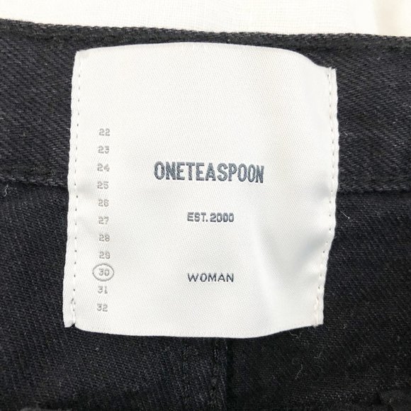 One Teaspoon Viper High Waist Button UP Mini Skirt - Picture 6 of 13